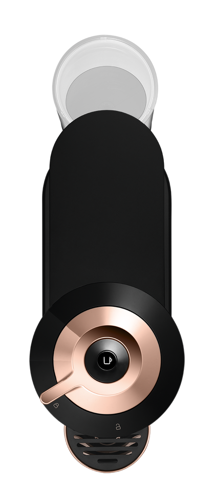 Nespresso Vertuo Next Premium Espresso Machine by DeLonghi with Aeroccino - Black Rose Gold