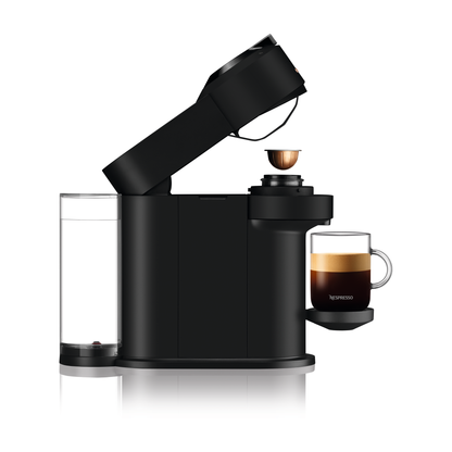 Nespresso Vertuo Next Espresso Machine by DeLonghi with Aeroccino - Matte Black