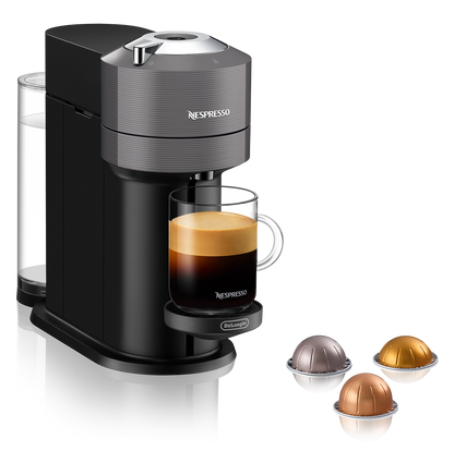 Nespresso Vertuo Next Espresso Machine by DeLonghi - Grey