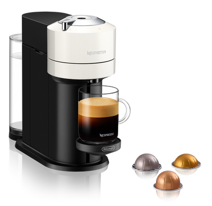 Nespresso Vertuo Next Espresso Machine by DeLonghi - White