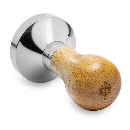 Eureka Adjustable Tamper Oak Wood 58.3mm