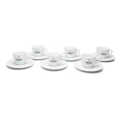 Gaggia Set of 6 Espresso Cups