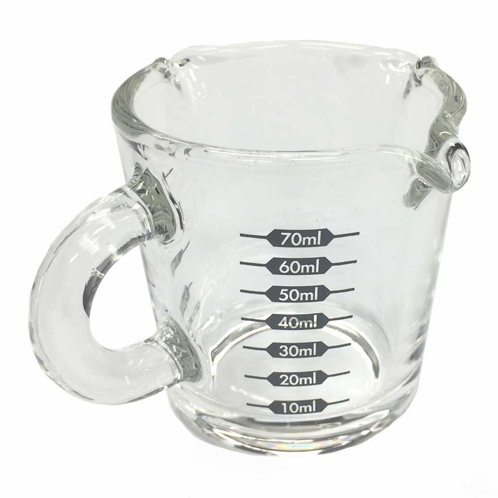 3 Spout Espresso Shot Glass 2 oz