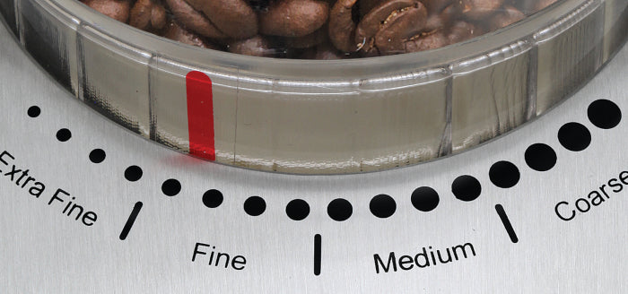 Capresso Infinity Plus Conical Burr Coffee Grinder in Metal