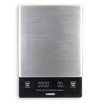 Hario V60 Drip Coffee Scale in Metal