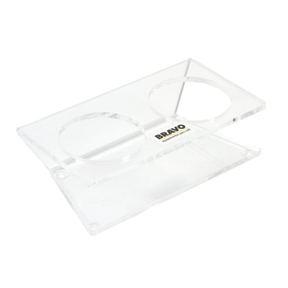 Bravo Acrylic Tamper and Distributor Stand