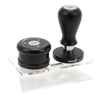 Bravo Acrylic Tamper and Distributor Stand