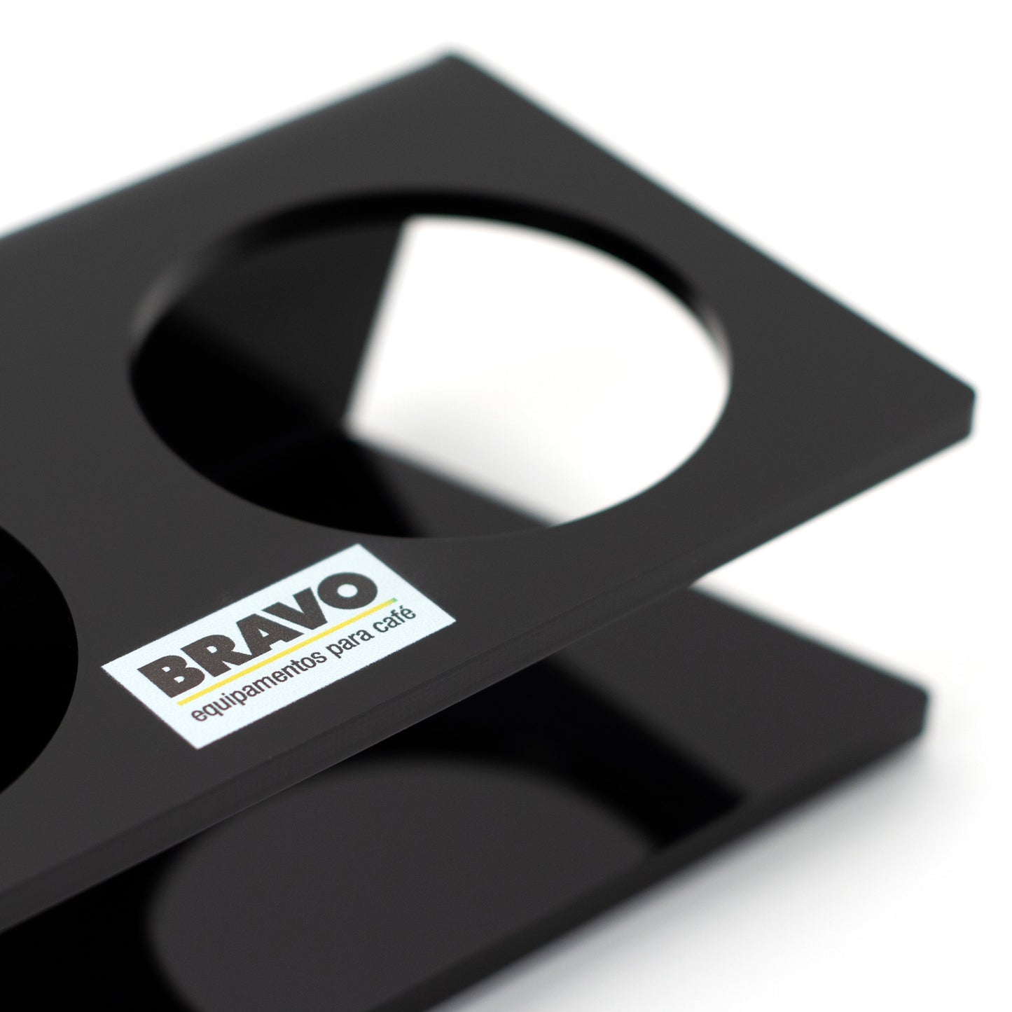 Bravo Acrylic Tamper and Distributor Stand