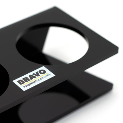 Bravo Acrylic Tamper and Distributor Stand
