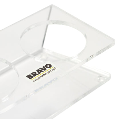 Bravo Acrylic Tamper and Distributor Stand