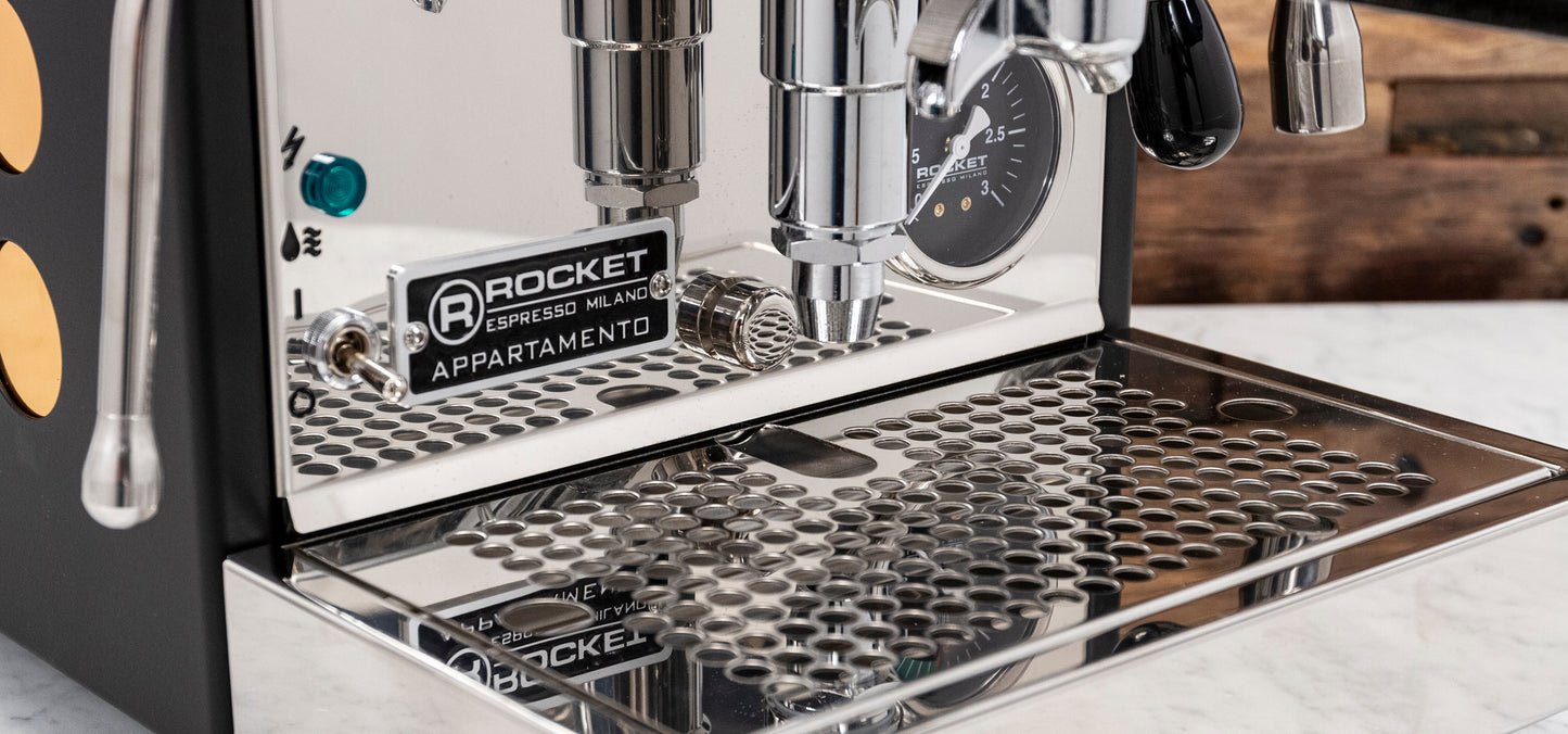 Rocket Espresso Appartamento Serie Nera Espresso Machine - Open Box