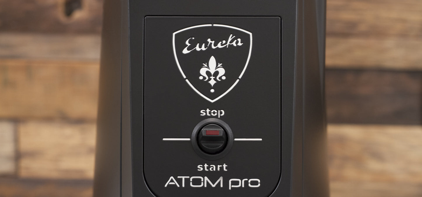 Eureka Atom Pro Coffee Grinder in Matte Black - Open Box