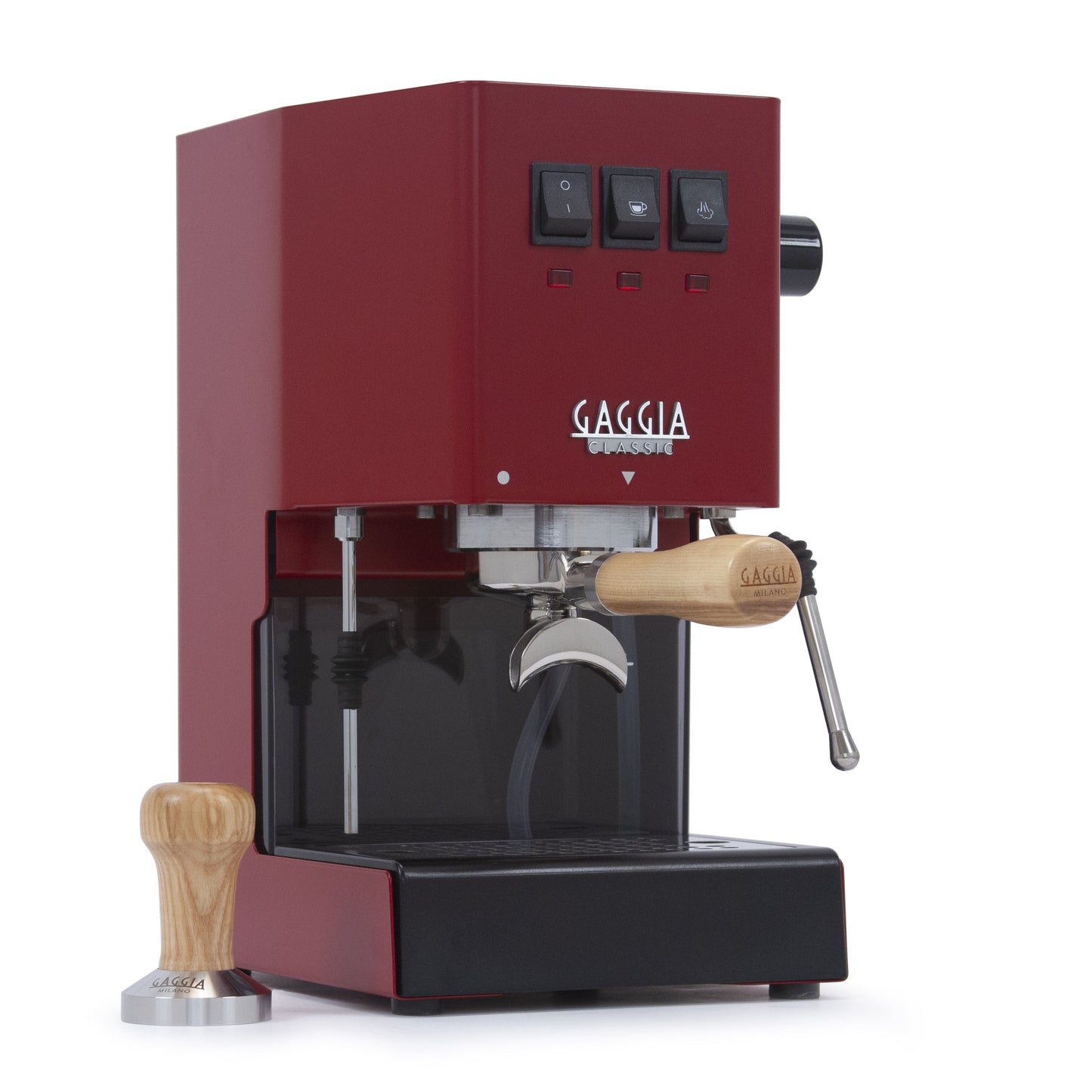 Gaggia Classic Prestige in Cherry Red