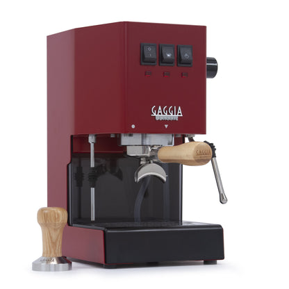 Gaggia Classic Prestige in Cherry Red