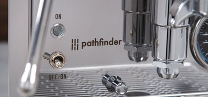 Pathfinder Heat Exchanger Espresso Machine - Gold Panels