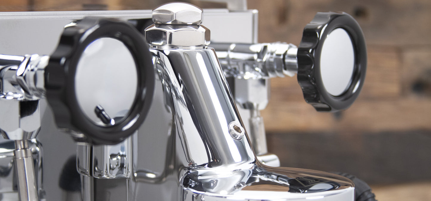 Pathfinder Heat Exchanger Espresso Machine - Gold Panels