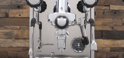 Pathfinder Heat Exchanger Espresso Machine - Gold Panels