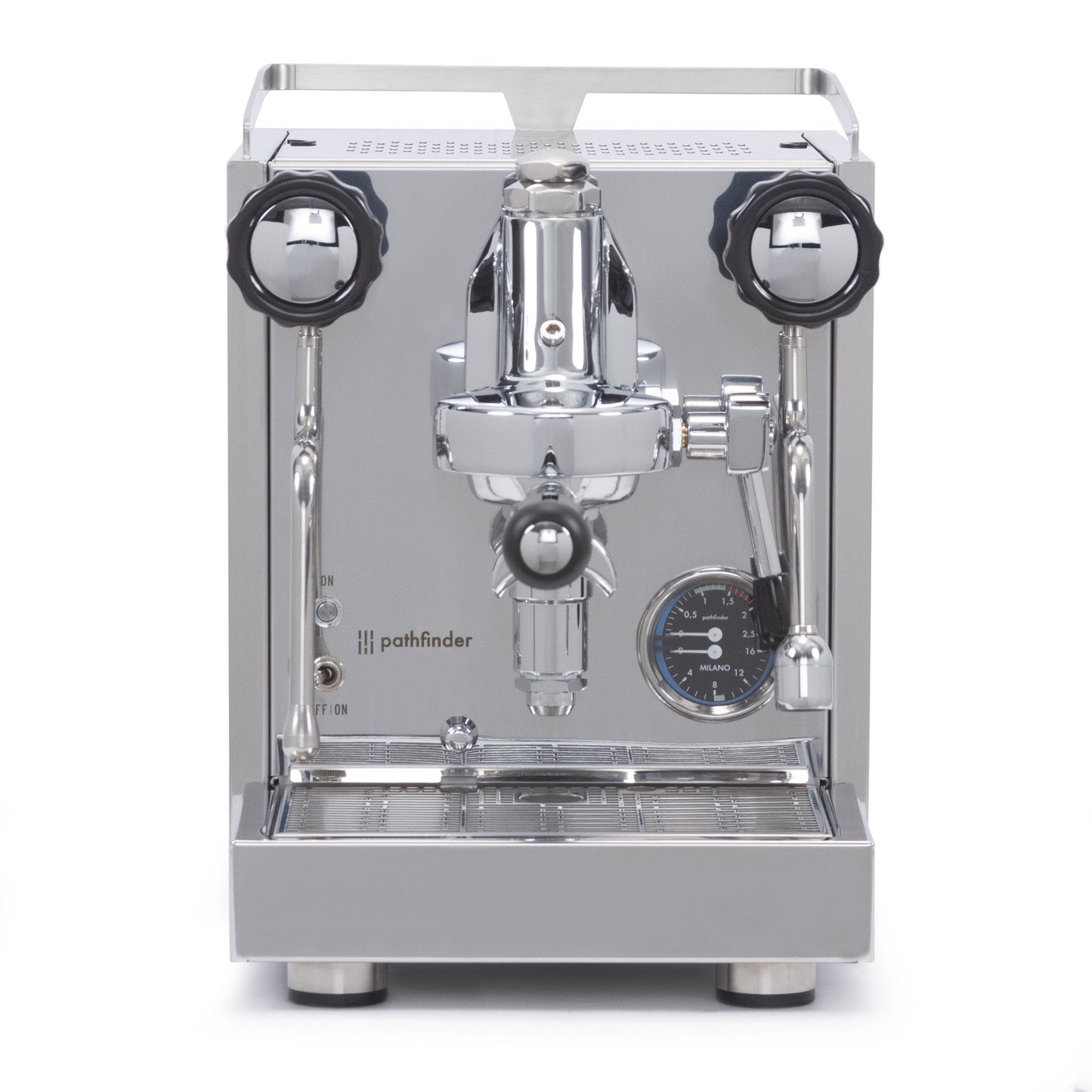 Pathfinder Heat Exchanger Espresso Machine - Gold Panels