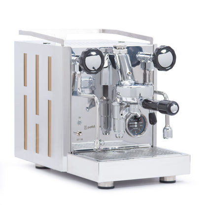 Pathfinder Heat Exchanger Espresso Machine - Gold Panels