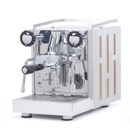 Pathfinder Heat Exchanger Espresso Machine - Gold Panels