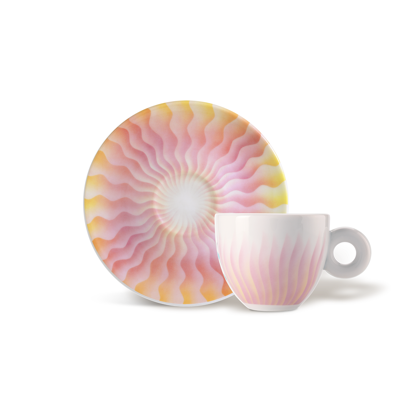 Illy Art Collection Judy Chicago Set of 4 Cappuccino Cups