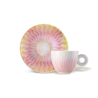 Illy Art Collection Judy Chicago Set of 4 Cappuccino Cups