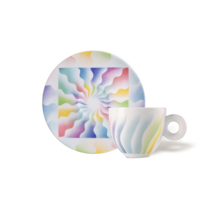 Illy Art Collection Judy Chicago Set of 4 Cappuccino Cups