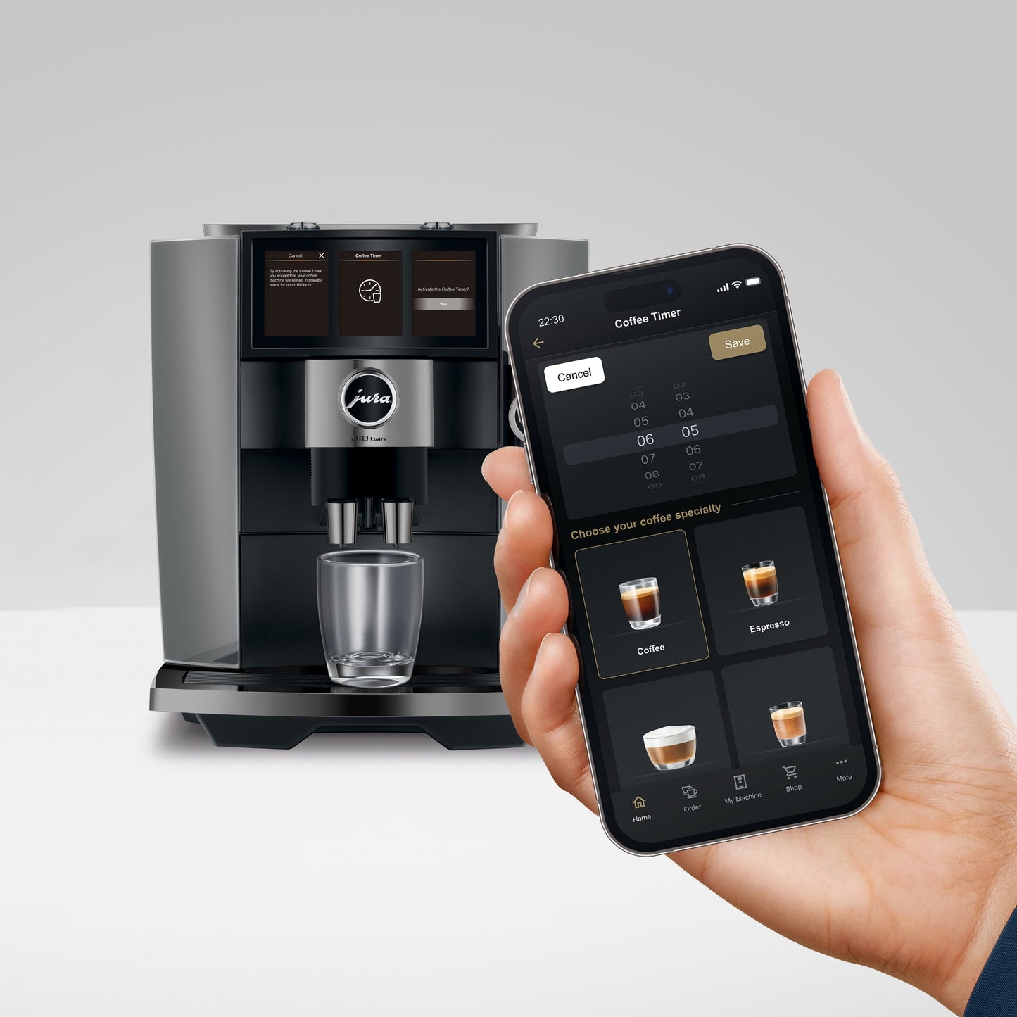 JURA J10 Twin Espresso Machine