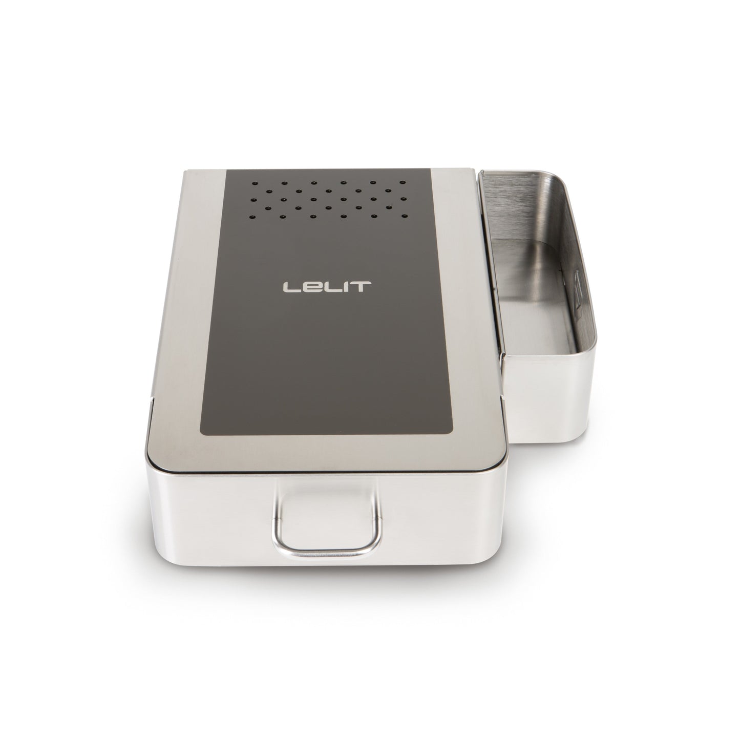 Lelit Knock Box Drawer with Cloth and Brush