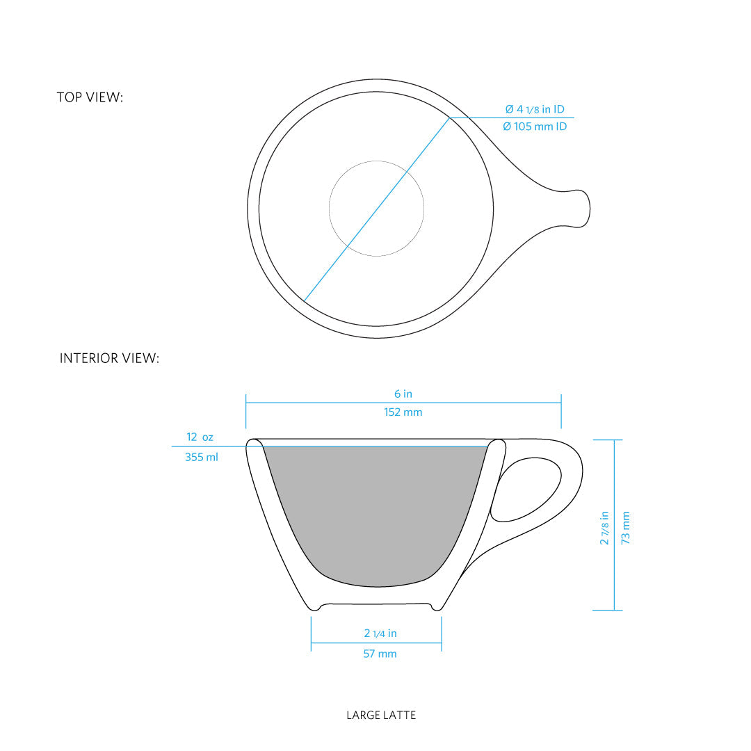 notNeutral LINO Cups and Saucers