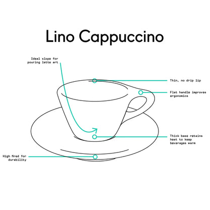 notNeutral LINO Cups and Saucers