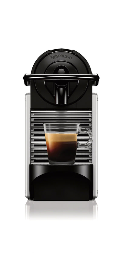 Nespresso Pixie Espresso Machine by DeLonghi with Aeroccino - Aluminum