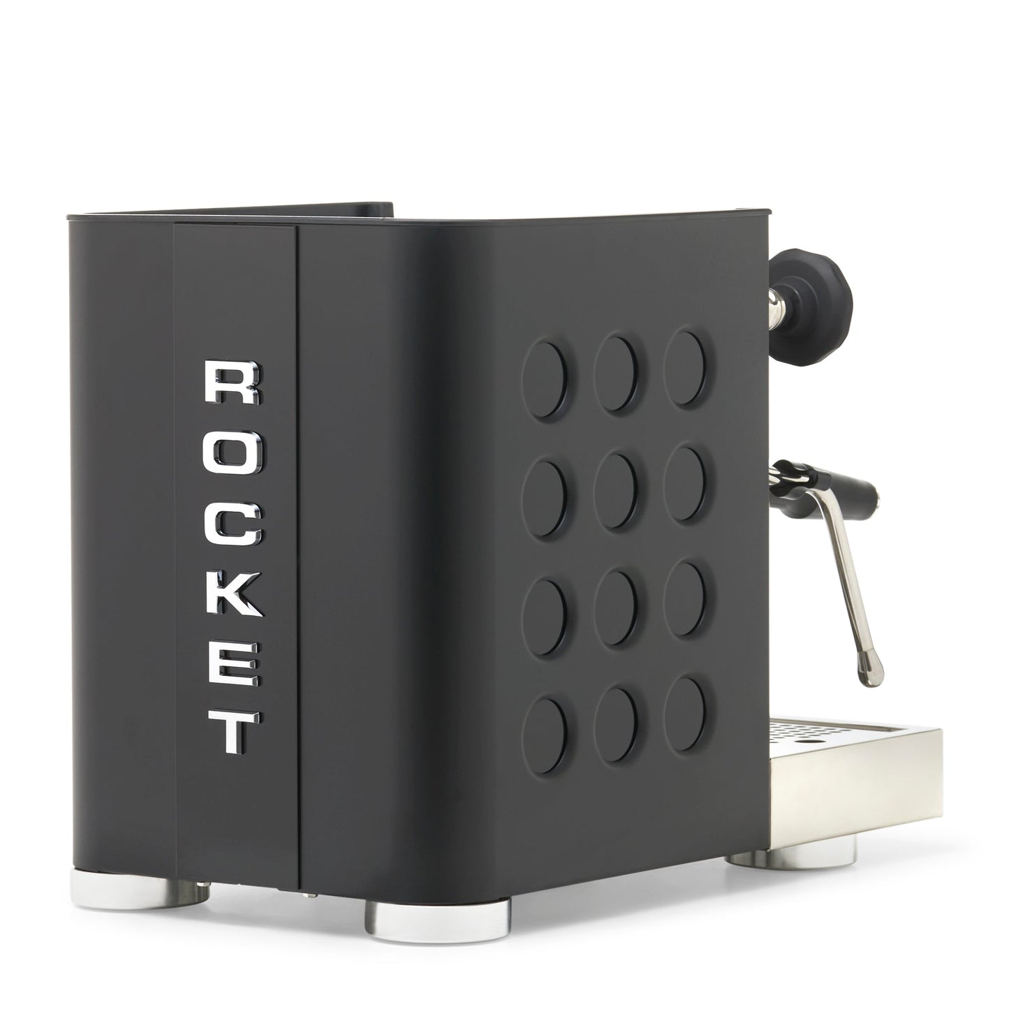 Rocket Espresso Appartamento TCA Espresso Machine - Black with Black Stripe