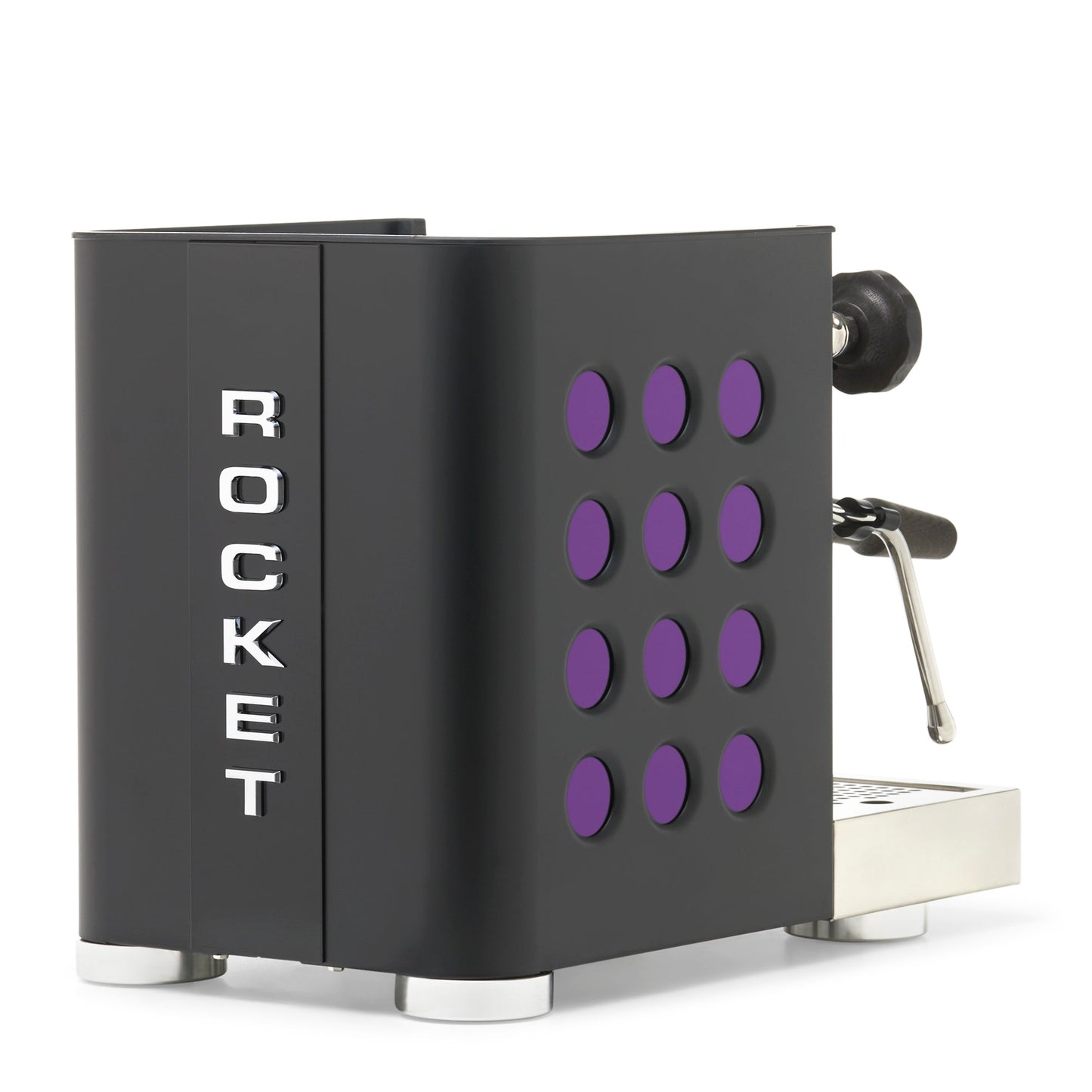 Rocket Espresso Appartamento TCA Espresso Machine - Black with Black Stripe