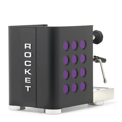 Rocket Espresso Appartamento TCA Espresso Machine - Black with Black Stripe