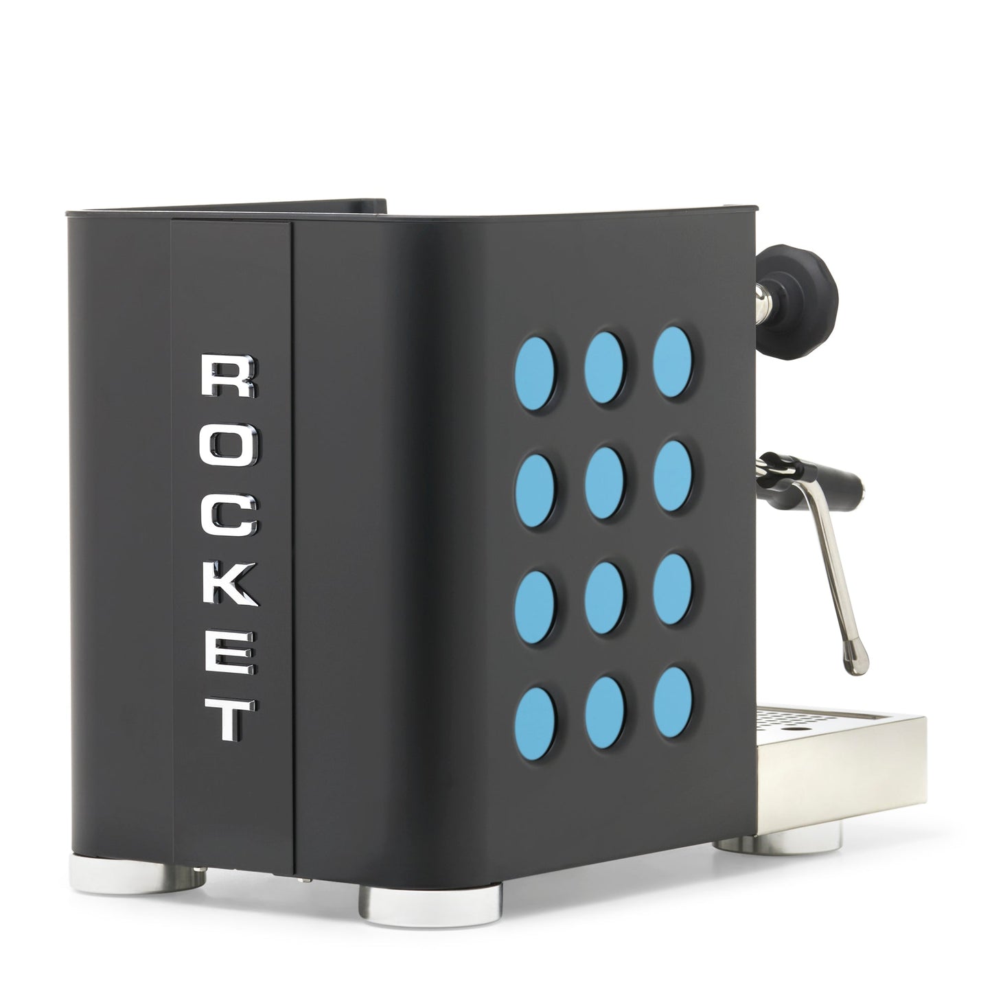 Rocket Espresso Appartamento TCA Espresso Machine - Black with Black Stripe