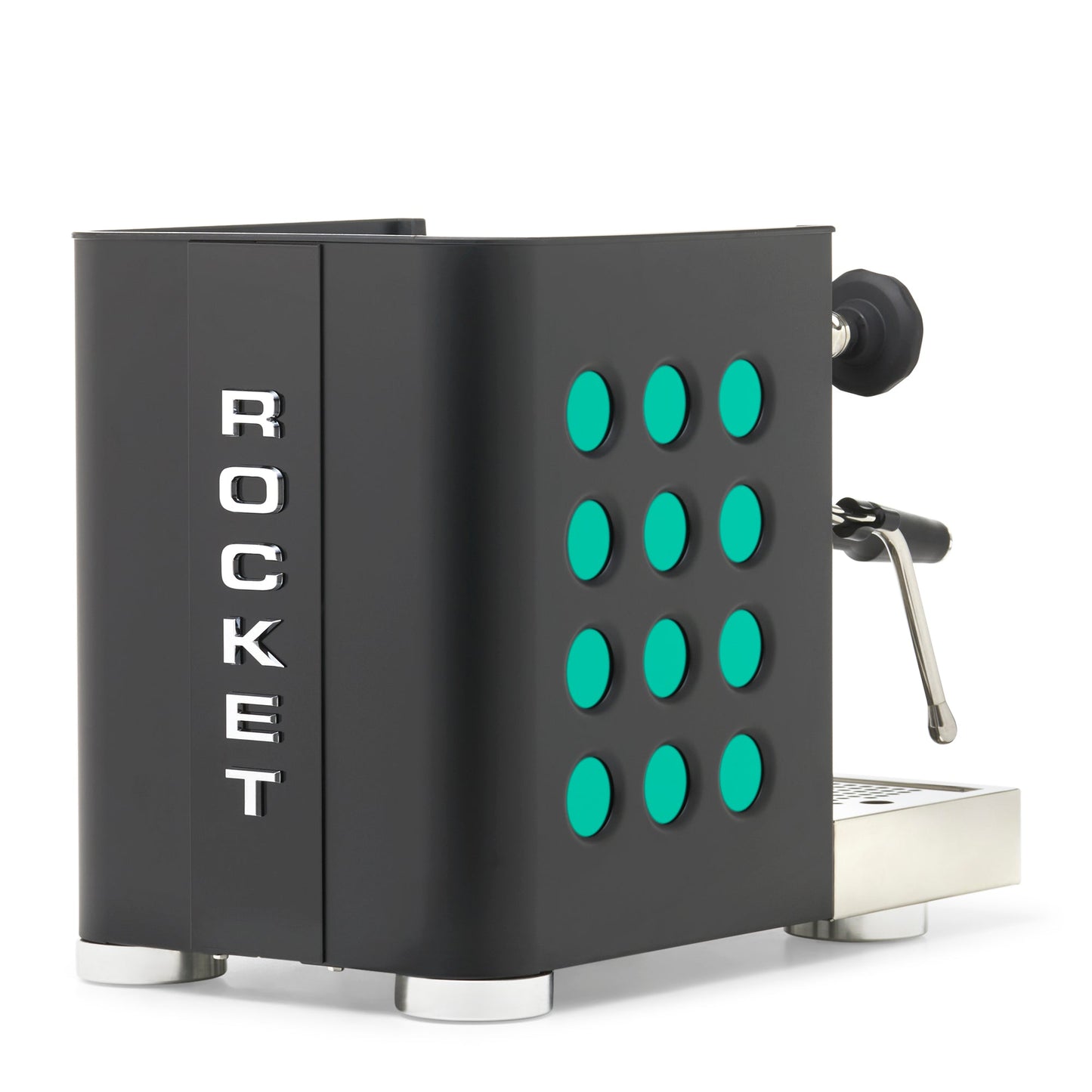 Rocket Espresso Appartamento TCA Espresso Machine - Black with Black Stripe