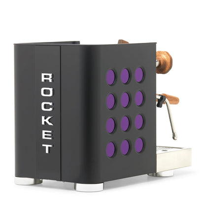 Rocket Espresso Appartamento TCA Espresso Machine - Black with Black Stripe