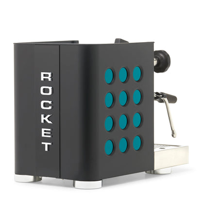 Rocket Espresso Appartamento TCA Espresso Machine - Black with Black Stripe
