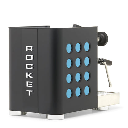 Rocket Espresso Appartamento TCA Espresso Machine - Black with Black Stripe