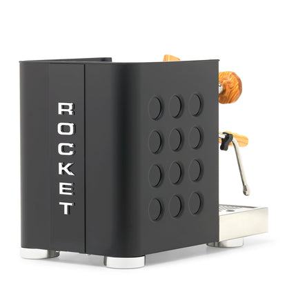 Rocket Espresso Appartamento TCA Espresso Machine - Black with Black Stripe