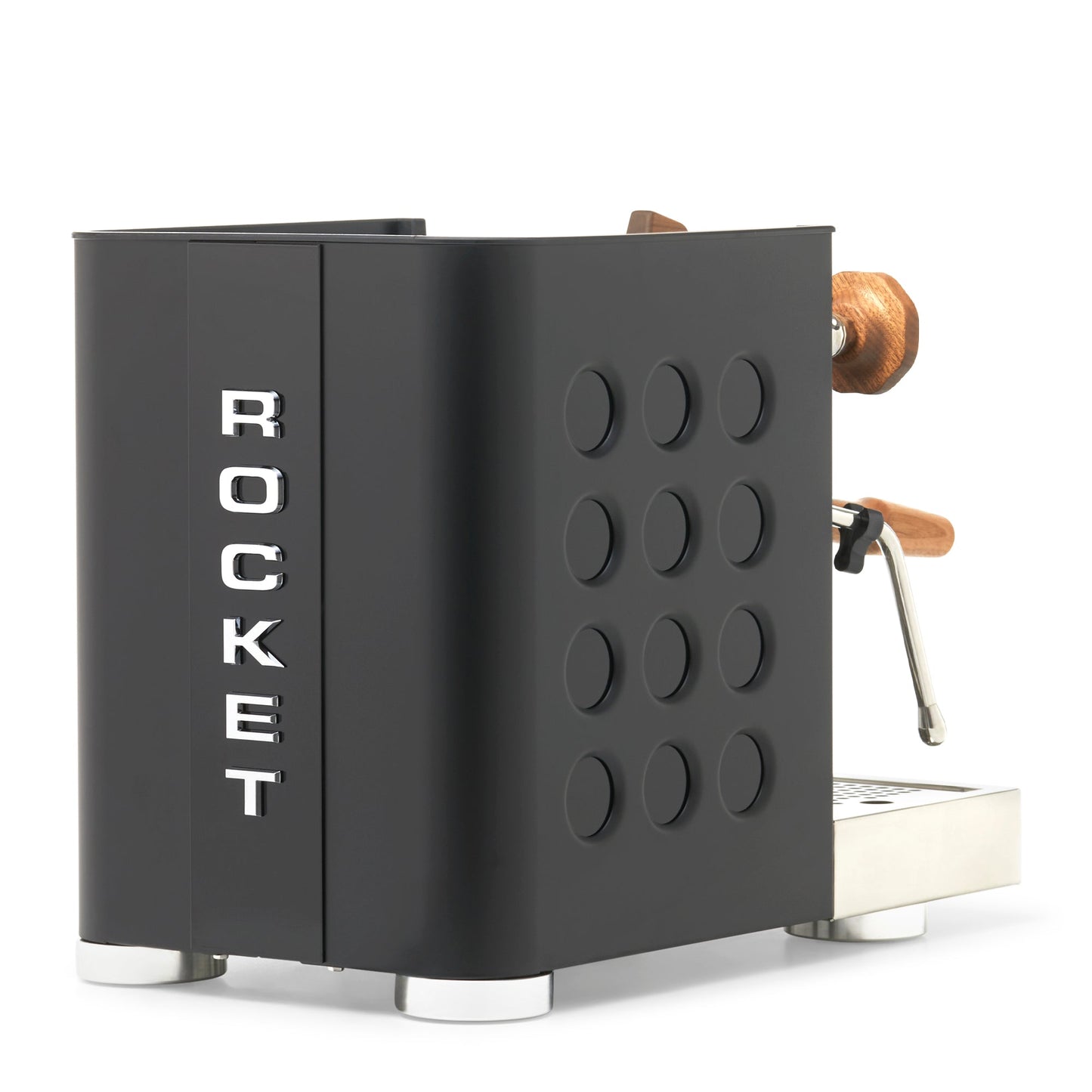 Rocket Espresso Appartamento TCA Espresso Machine - Black with Black Stripe
