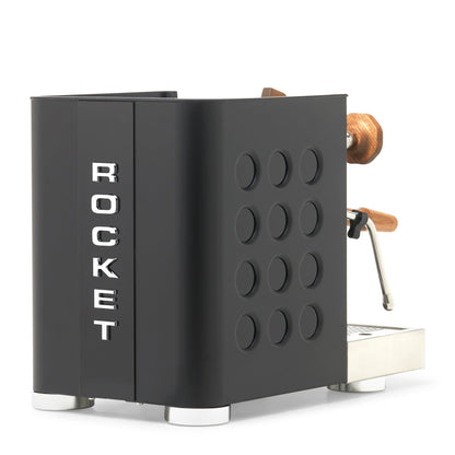 Rocket Espresso Appartamento TCA Espresso Machine - Black with Black Stripe
