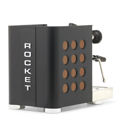 Rocket Espresso Appartamento TCA Espresso Machine - Black with Black Stripe