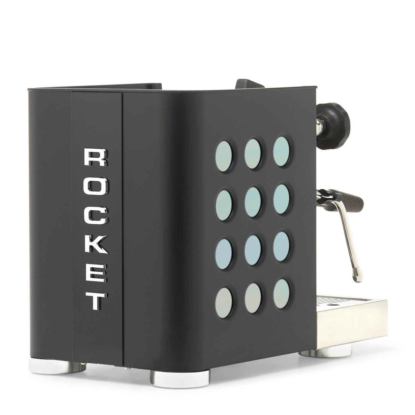 Rocket Espresso Appartamento TCA Espresso Machine - Black with Black Stripe