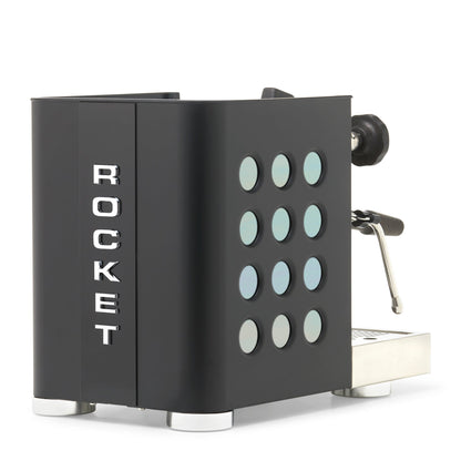 Rocket Espresso Appartamento TCA Espresso Machine - Black with Black Stripe