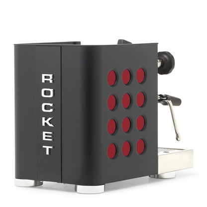 Rocket Espresso Appartamento TCA Espresso Machine - Black with Black Stripe