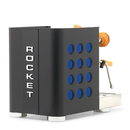 Rocket Espresso Appartamento TCA Espresso Machine - Black with Black Stripe