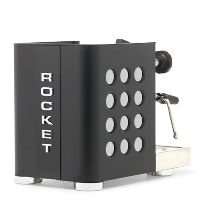 Rocket Espresso Appartamento TCA Espresso Machine - Black with Black Stripe