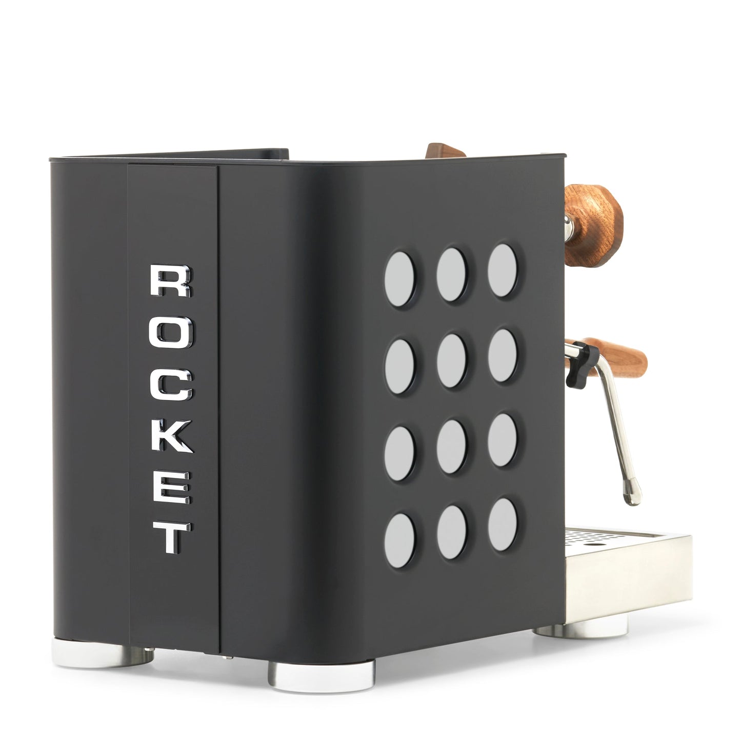 Rocket Espresso Appartamento TCA Espresso Machine - Black with Black Stripe
